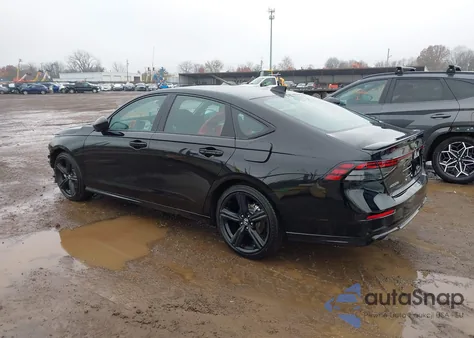 2025 Honda Accord Hybrid Sport-L из США, поврежденный, VIN 1HGCY2F71SA060227
